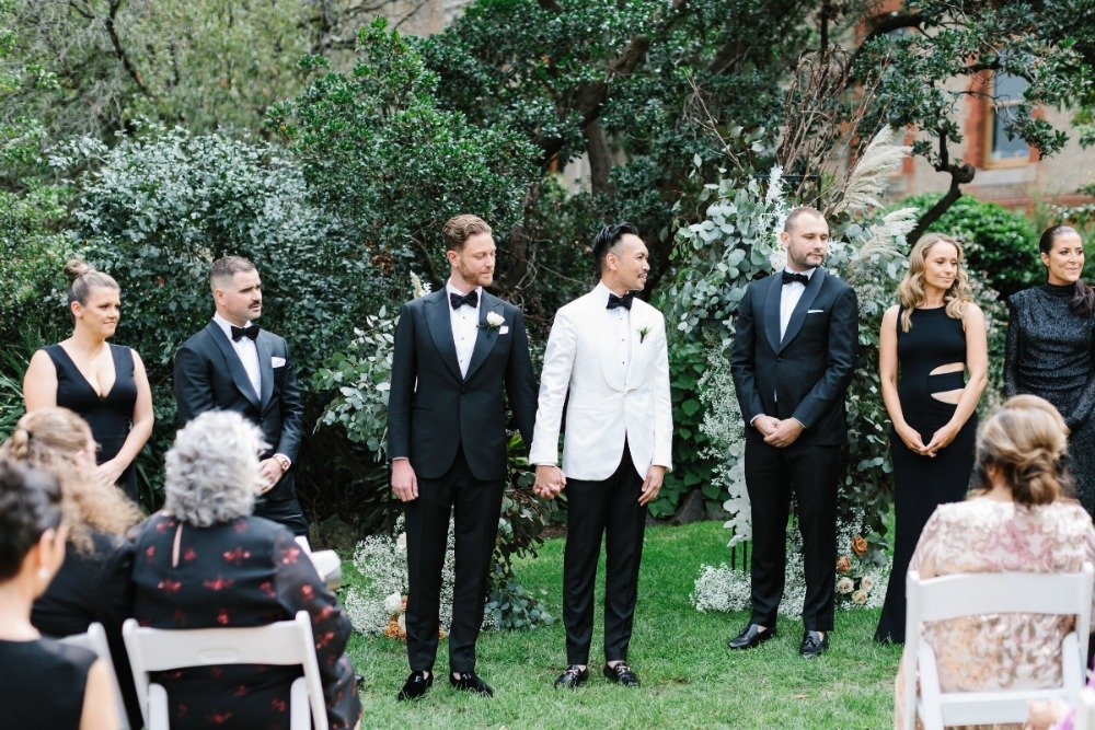 Melbourne Wedding Venue Abbotsford Convent Garden Ceremony