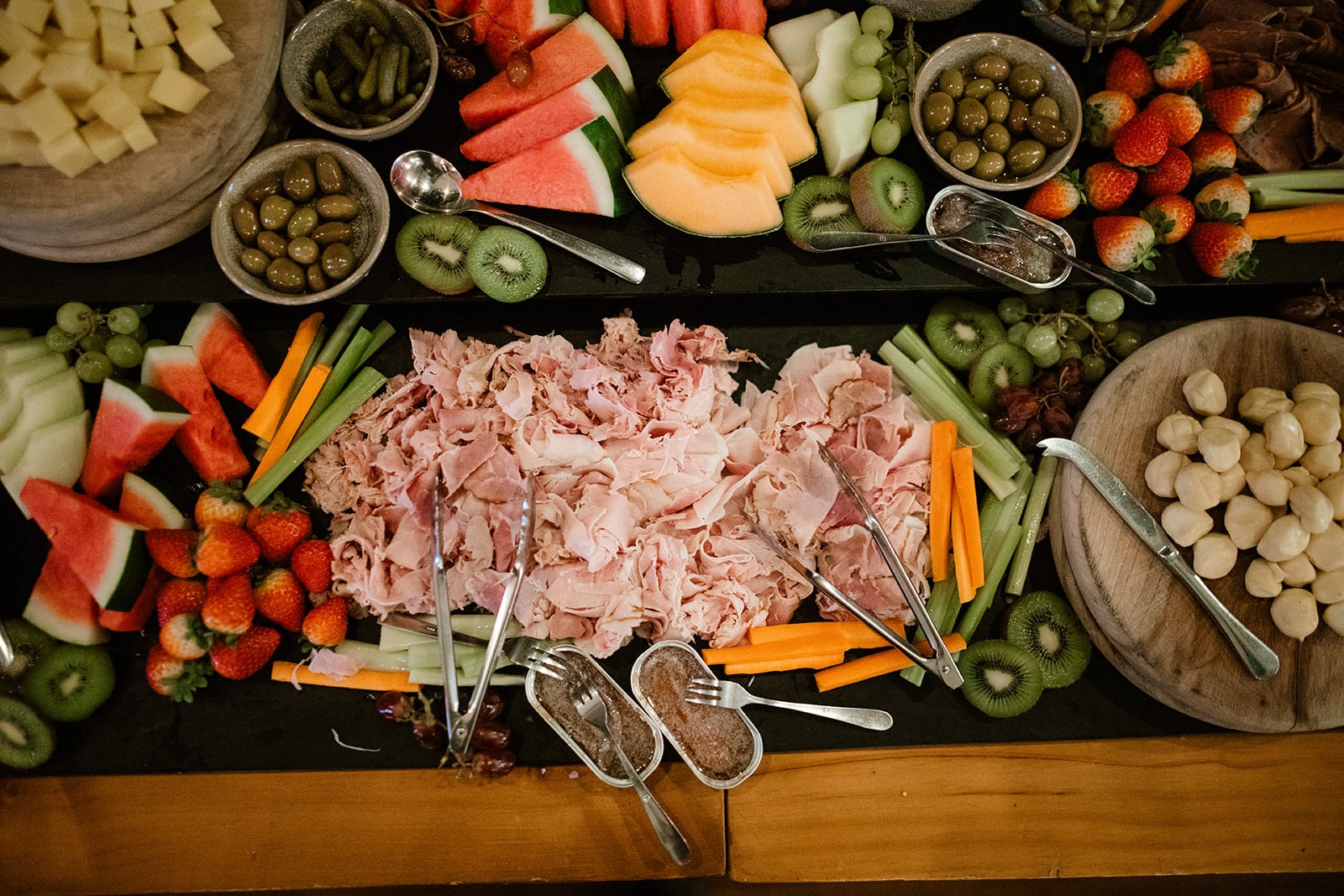 Cocktail-Wedding-Grazing-Table-Photographed-by-Brendan-Creaser